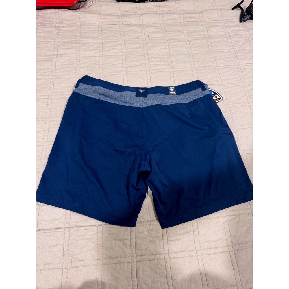 Kuhl Riptide Short 8 Inch Inseam Deep Storm Blue Mens 38 Hiking Outdoor 5181 NEW